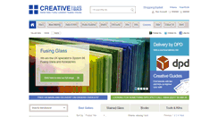Desktop Screenshot of creativeglassguild.co.uk
